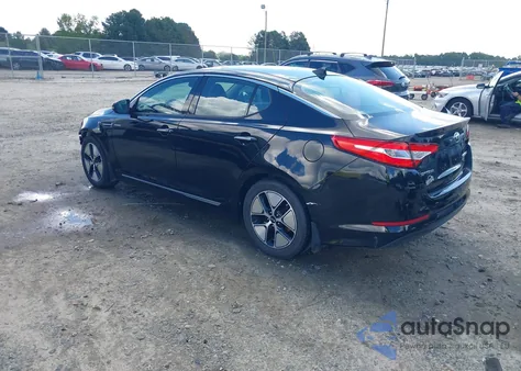 2013 Kia Optima Hybrid Ex from USA, damaged, VIN KNAGM4AD1D5055669
